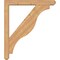 Ekena Millwork Funston Craftsman Smooth Bracket w/ Offset Brace, Western Red Cedar, 5 1/2"W x 38"D x 44"H BKT0604X38X44FST04SWR - alternate 4